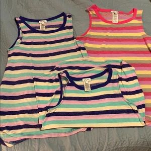 Lot of 3 Splendid girls tank tops